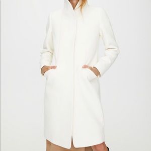 Wilfred Cocoon Wool Coat Long